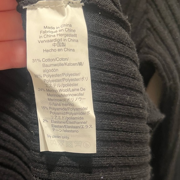 J.Crew Ribbed V-neck Sweater Dress - Picture 6 of 6